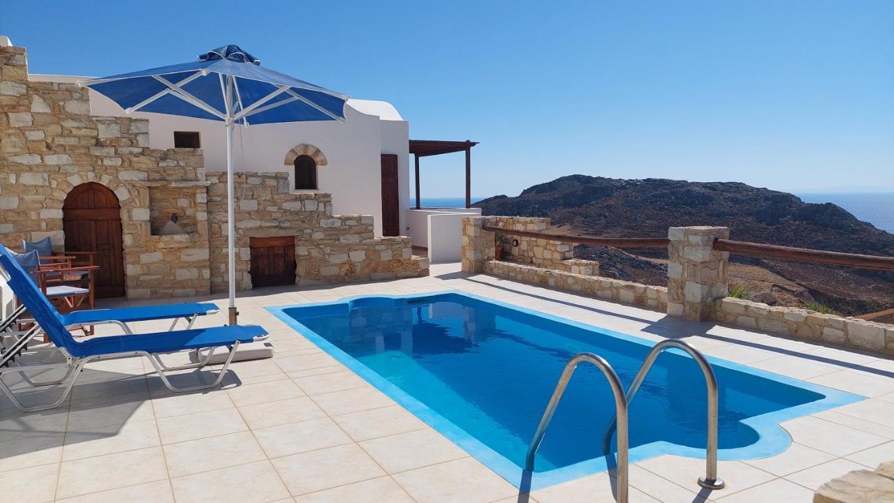 Venus Hill Studio With Private Pool By The Sea Damnoni Exterior foto
