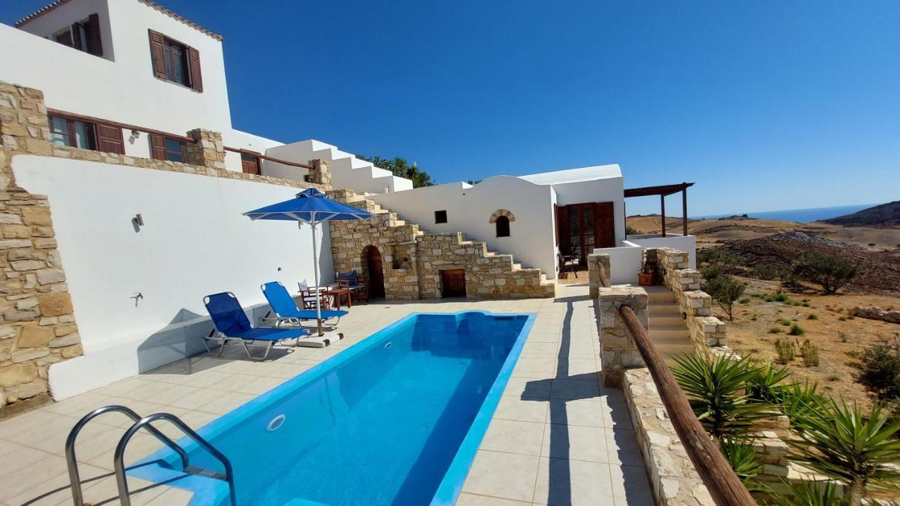 Venus Hill Studio With Private Pool By The Sea Damnoni Exterior foto